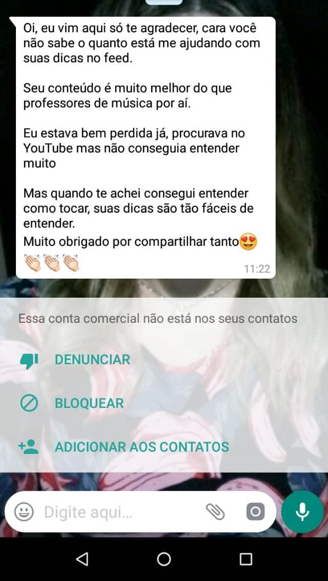 Depoimento de aluno do Mestre do Violão
