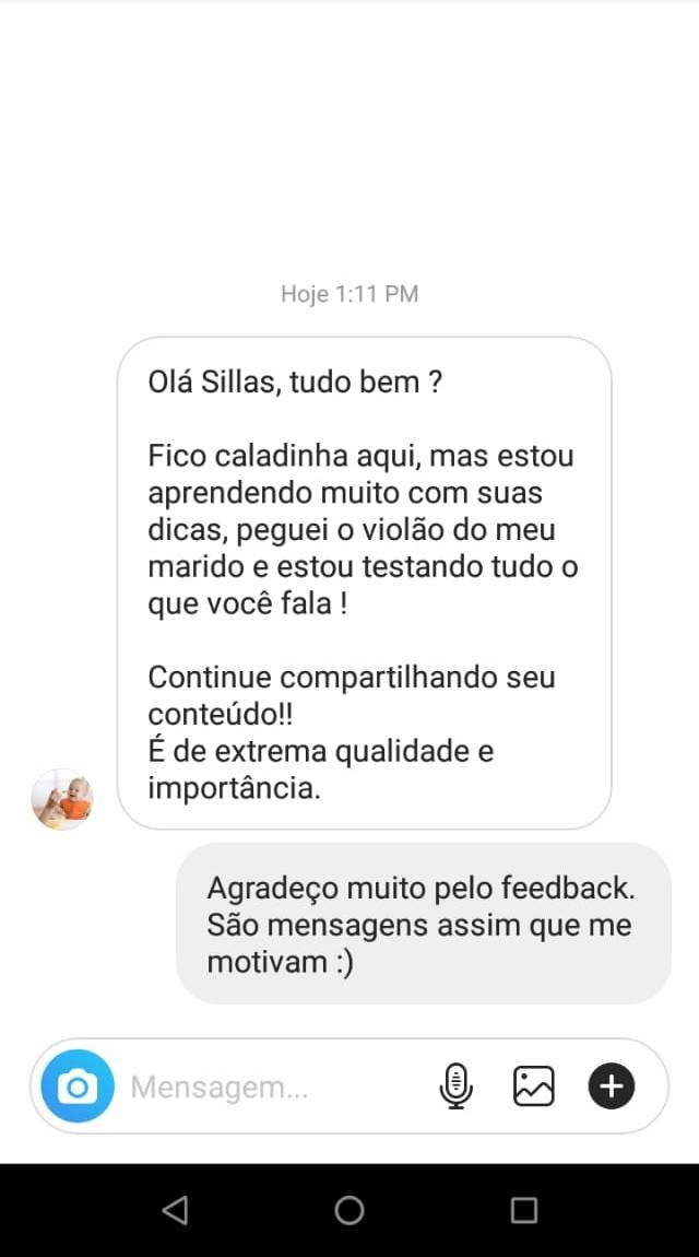 Depoimento de aluno do Mestre do Violão